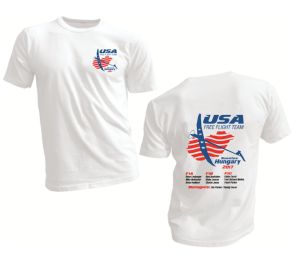 photo of team shirts