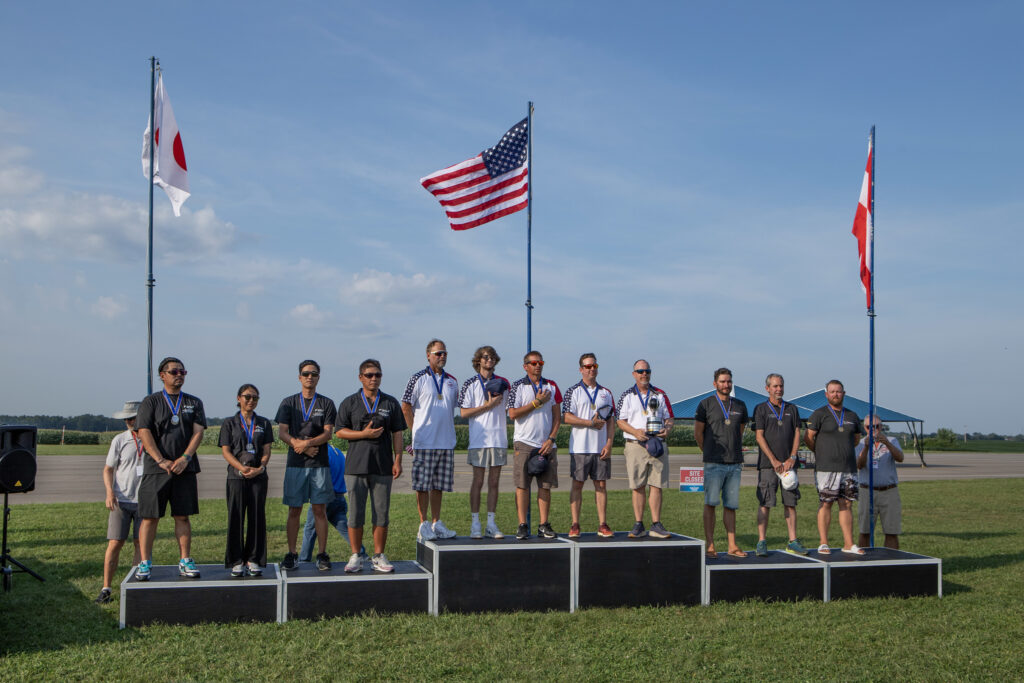 Winners Podium