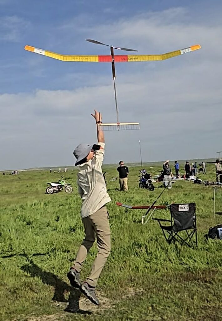 "Aurelius Lin flying F1B at the Kiwi World Cup of New Zealand in Lost Hills, CA."