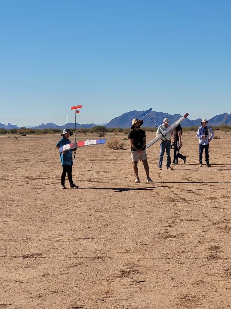 Kiana Lin, with Coach Sevak Malkhasyan, preparing for the Tui World Cup of New Zealand F1Q flyoffs at Webster Field (Eloy, AZ)."