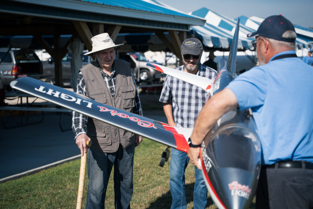 Burt Rutan and Dan Kreigh