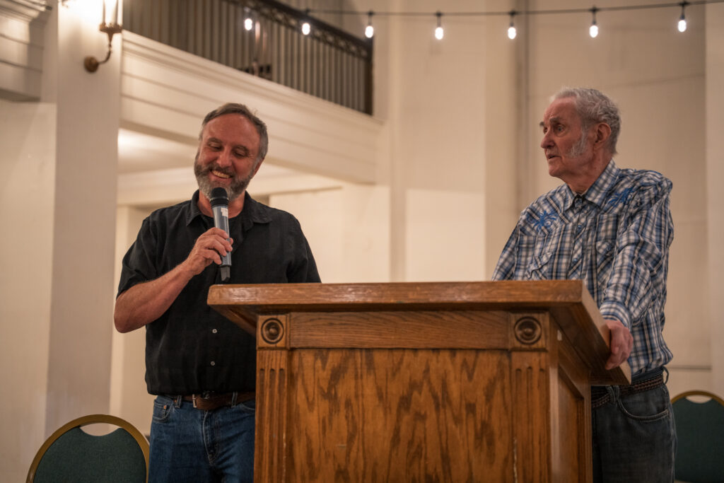 Burt Rutan and Dan Kreigh