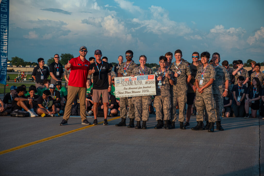 Redstone Alpha, 3rd Place Winners at 2025 UAS4STEM Nationals Advanced Division