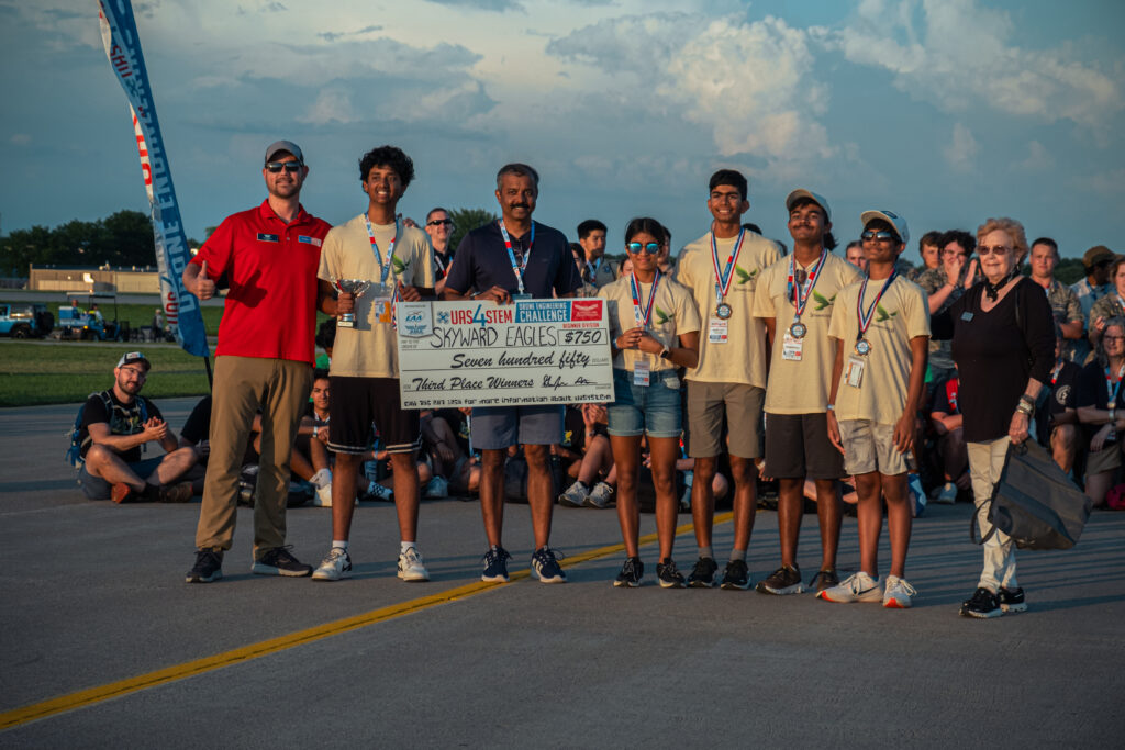 Skyward Eagles, 3rd Place Winners at 2025 UAS4STEM Nationals