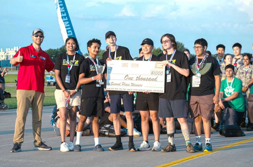 Corntographers Bravo, 2nd Place Winners at 2025 UAS4STEM Nationals